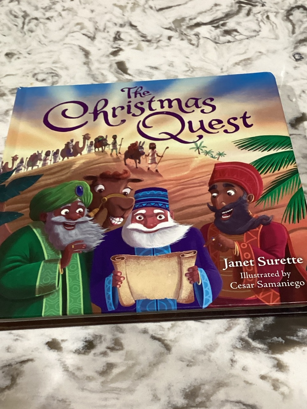 The Christmas Quest Kids Book - Green, Blue, Red